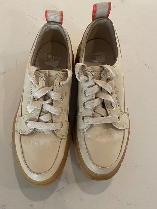 Sorel Caribou X  Gum  Heel Lace Up Platform Sneakers in Size 7.5 - Picture 3 of 5